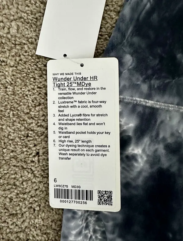 Lululemon Wunder Under Leggings 25" - Image 5