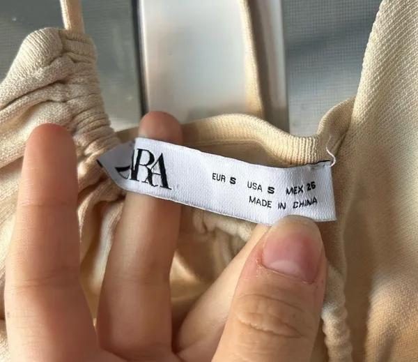 ZARA cutout halter crop Tube top - Image 6