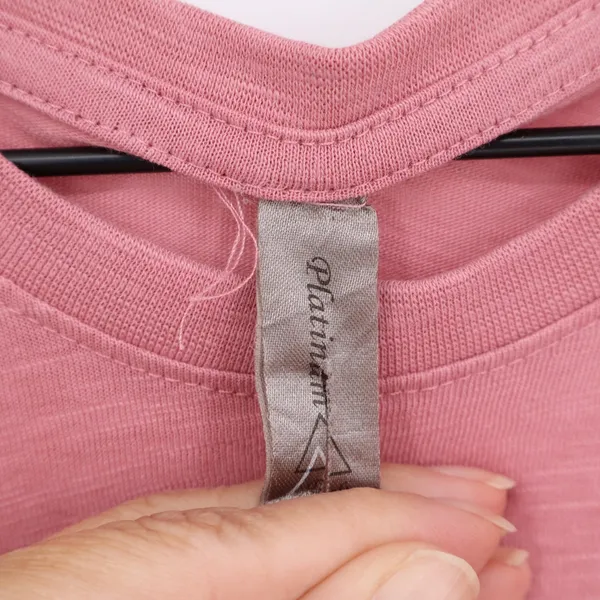 Platinum Muscle Tank Womens S Plymouth Massachusetts Coastal Life Pink Excellent - Image 2
