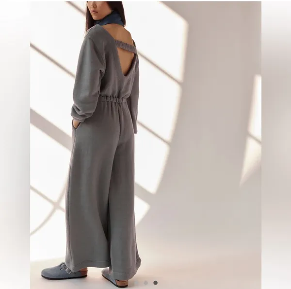 Free People Beach Darla One Piece Jumpsuit Size L Msrp $98.00 Nwt - Image 2