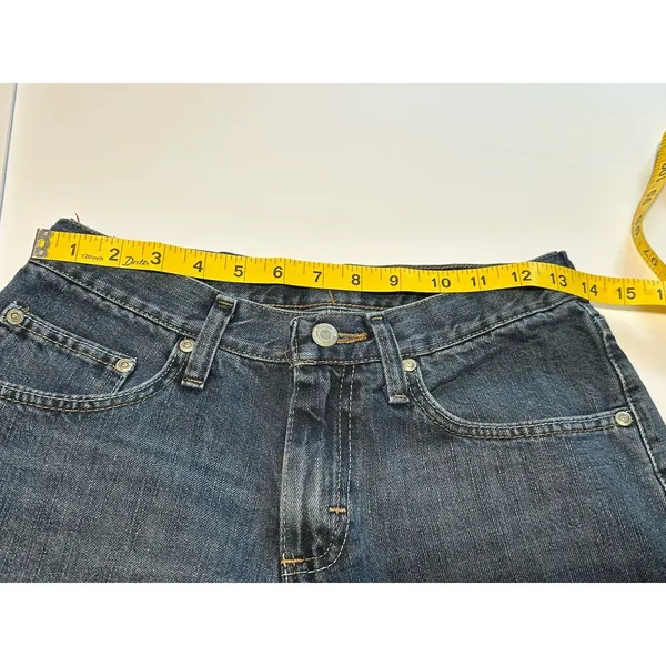 Wrangler Women’s Jeans Size 16R Blue Denim Straight Leg Mid Rise Made in Mexico - Image 6