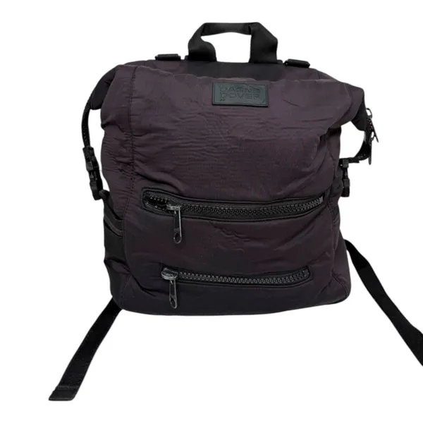 Dagne Dover Indi Neoprene Diaper Backpack Purple Black - READ - Image 4