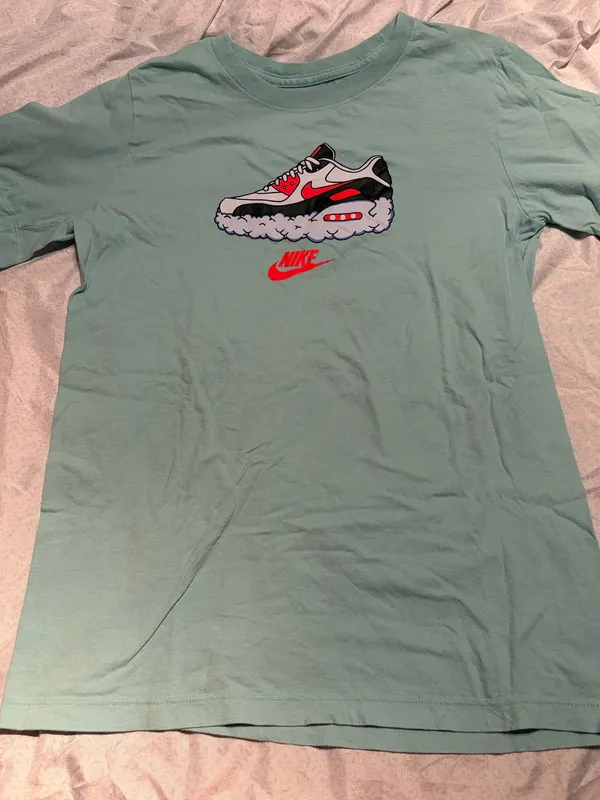 Nike blue shoe tshirt  - Image 3