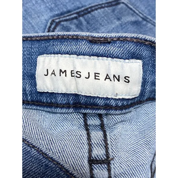 James Jeans Shayebel Flat Women's Blue High Ride Flared Bootcut Denim Jeans 28 - Image 5