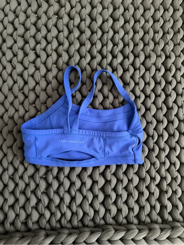 LSKD Abs Ignite Sports Bra Blue Size XS - Image 9