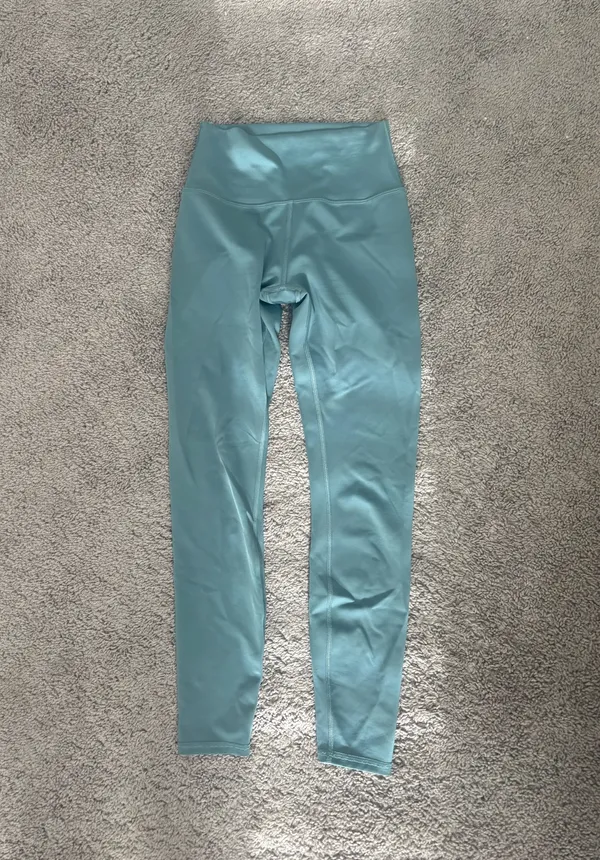 Alo Yoga Leggings Airlift Teal - Image 3