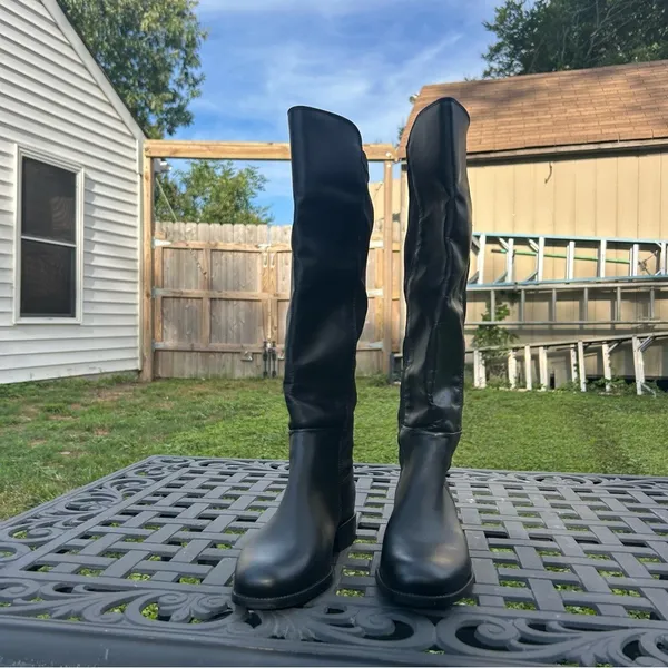 La Canadienne‎ black knee high leather boots size 6 - Image 3
