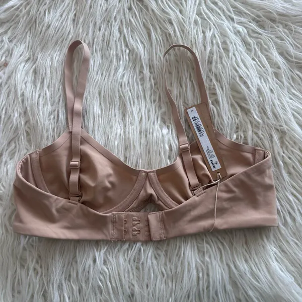 Skims Fits Everybody Unlined Demi Bra Clay Size 32C - Image 4