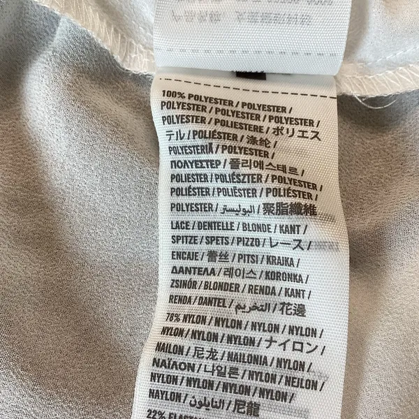 Abercrombie & Fitch Women Semi Sheer Blouse - Image 7