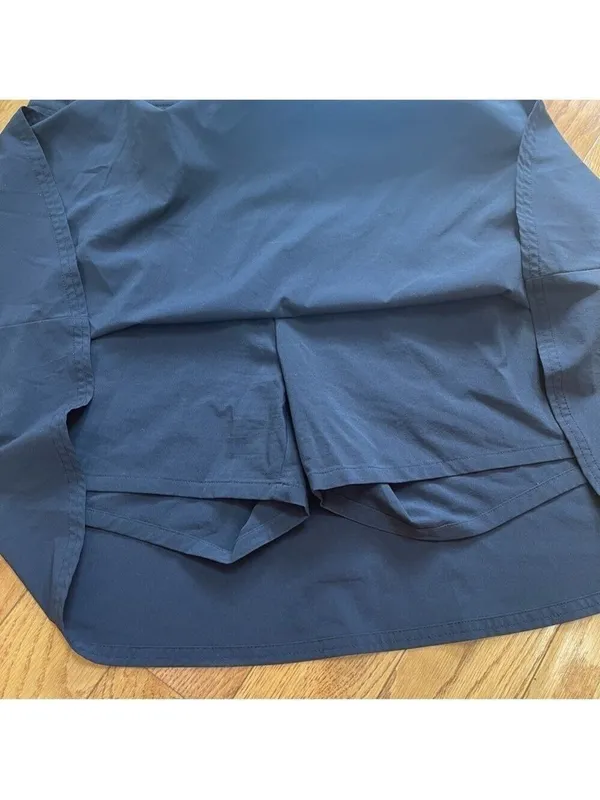 Athleta High Rise Athletic Tennis Skort 19.5" black size 14 skirt golf - Image 9