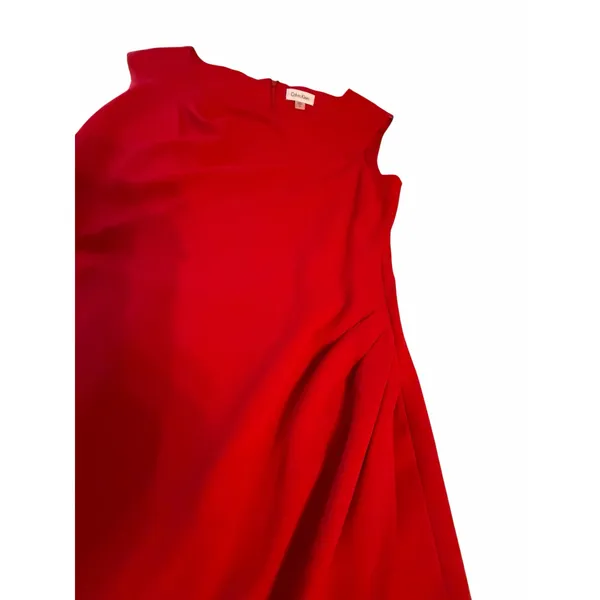 Calvin Klein Red Sheath Dress - Size 12 - Image 10