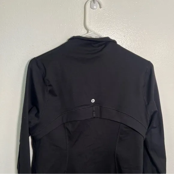 90 Degree by Reflex Women's Sz Large Full Zip Runner Jacket Black Stretch Pocket - Image 8