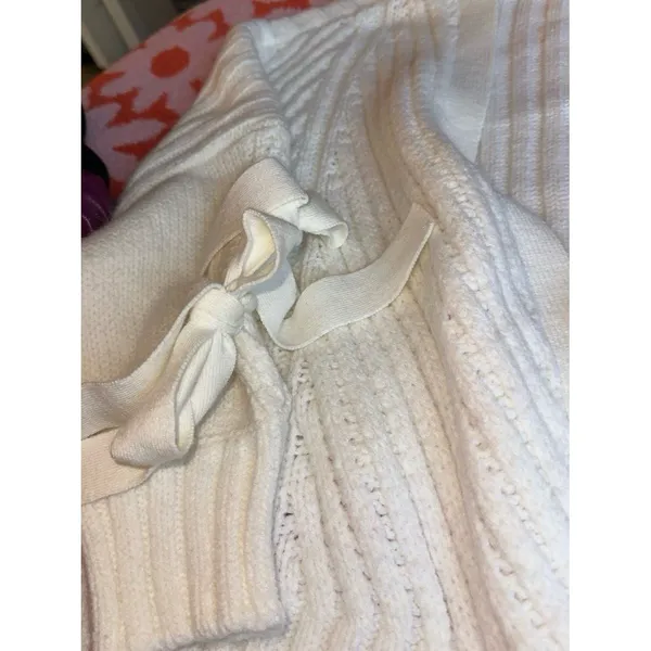 Maeve Anthropologie Creme Cardigan - Image 4