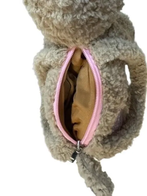 Carried Away by Stepping Stones Puppy Dog Animal Toy with Pink Bows Style Purse - Image 6
