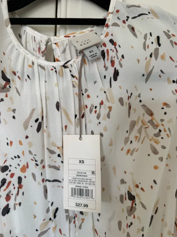 NWT A New Day White Midi Dress - XS - Image 3