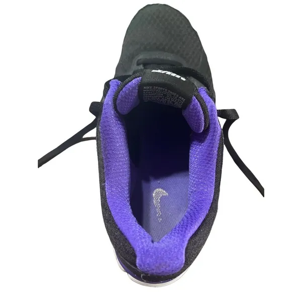Nike dual fusion ST2 Black and purple athletic sneaker - Image 6