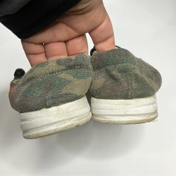 Corky’s kayak camouflage canvas‎ loafers size 9 - Image 8