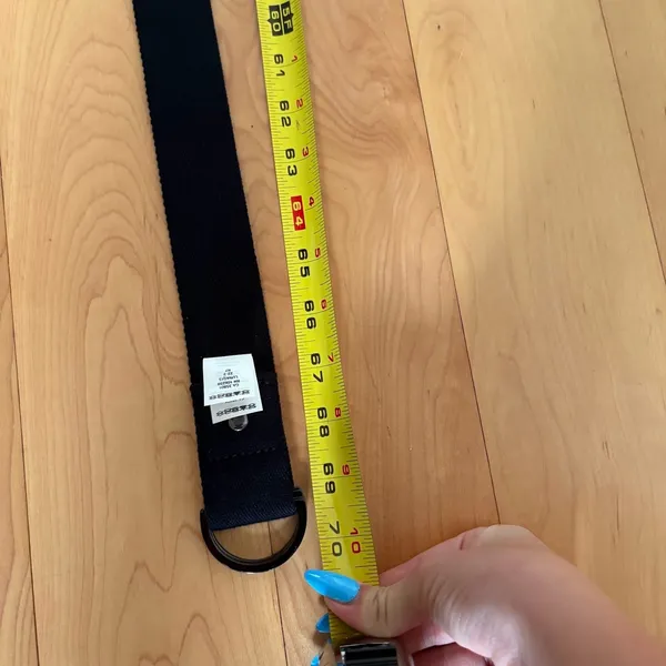 Lululemon Black Woven Yoga Mat Strap D-Ring Adjustable One Size Carry Accessory - Image 8