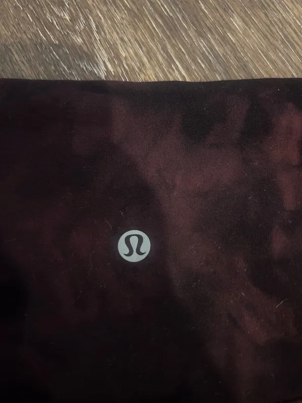 Lululemon Align Leggings- Burgundy Tye Dye  - Image 3