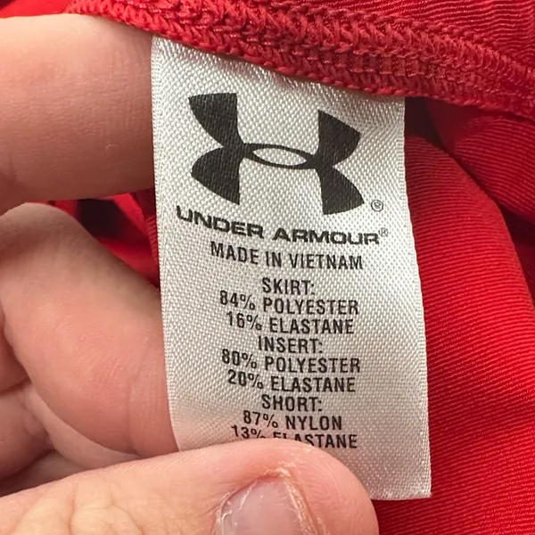 Under Armour Women's Vibrant Red Skort - Image 5