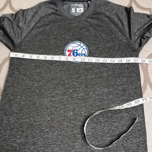 Adidas Ultimate Tee Philadelphia Basketball 76ers long sleeve climalite shirt - Image 6