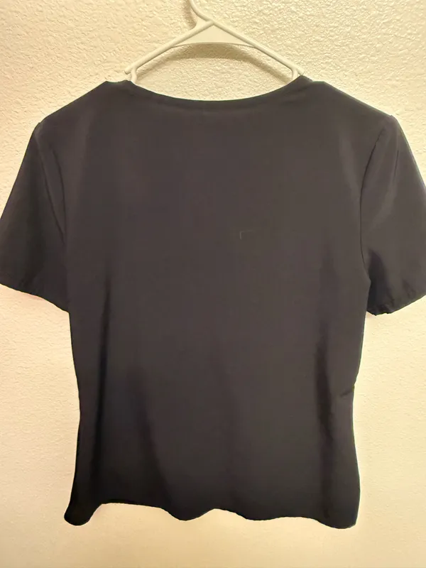 Black Scrub Top - Image 2