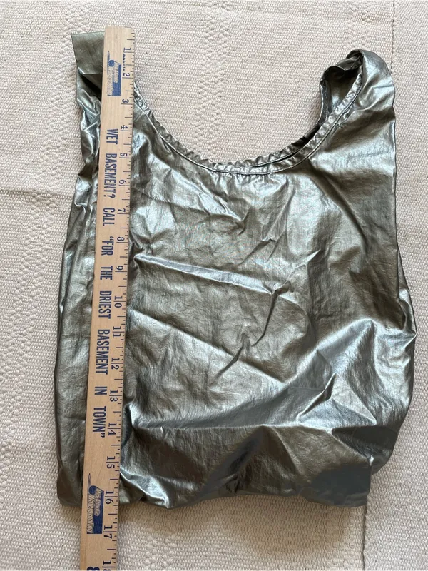 BAGGU Reusable Mini Shopping Bag Metallic Shiny - Image 9