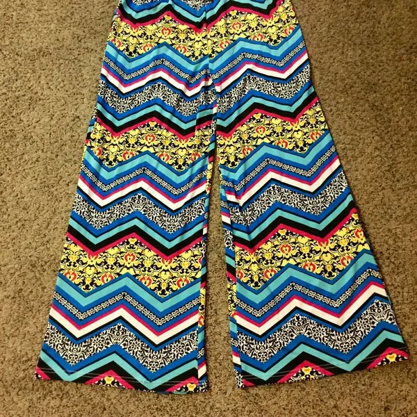 Magic Colorful Jumpsuit Sz M Gently Used - Image 12