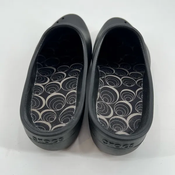 Crocs Tully Clogs Waterproof Slip On Lined Lightweight Mules Shoes Black Size 10 - Image 3