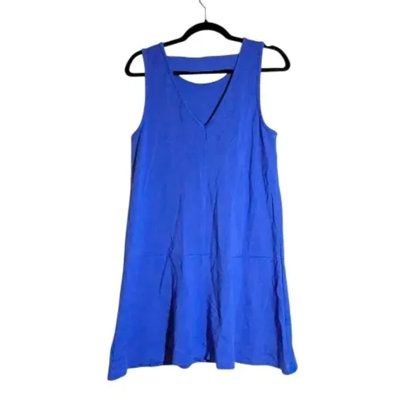 Jack by BB Dakota Blue Drop Waist Dress, Size Medium - Image 2