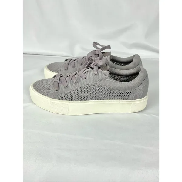 UGG Zilo Knit Sneaker Soft Amethyst US 6.5 M Ladies Lace Up Grey - Image 3