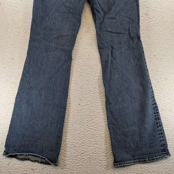 Gap Flare Stretch Jeans Womens‎ 10R Blue Medium Wash Denim Low Rise Flare Leg - Image 6