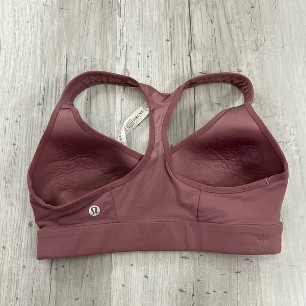 Lululemon Figue Purple Speed Up High Support Racerback Sports Bra 4 - Image 2