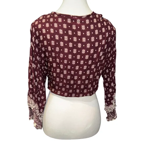 Boho tie front top  - Image 3