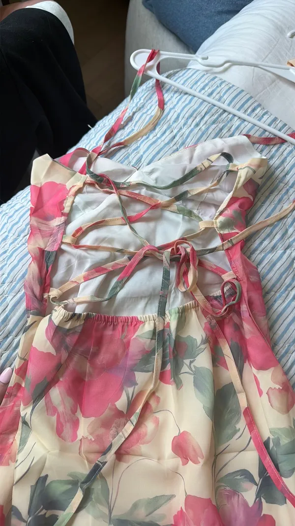 Shein Dress Floral Mini - Image 3