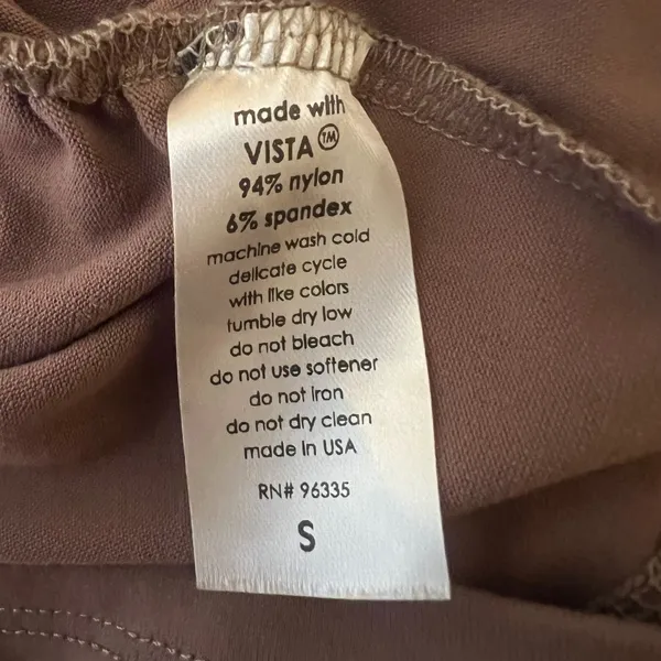 Susana Monaco Ruched Dress Womens S Taupe Sleeveless Deep V Neck Coctail Party - Image 8