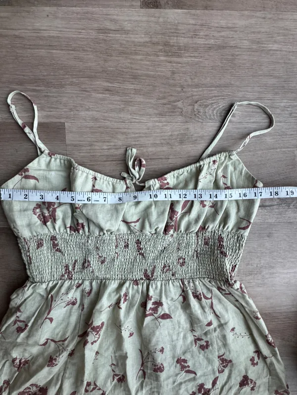 Aritzia Wilfred Genoa Cottagecore Dress L - Image 6