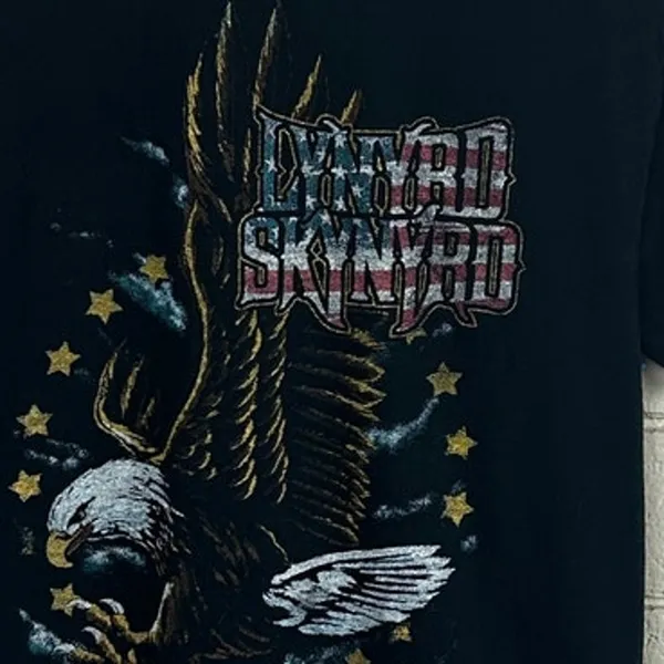 Lynyrd Skynyrd Black Band Tee size M - Image 6
