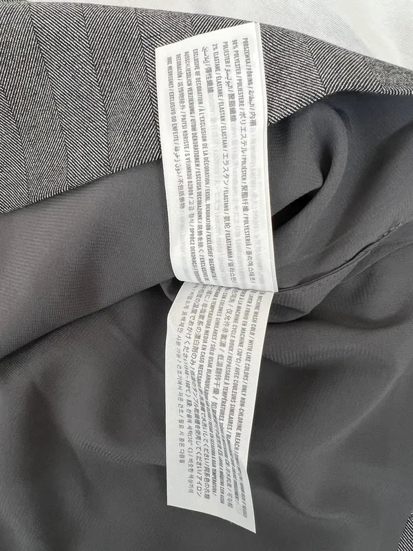 Abercrombie & Fitch Charcoal Gray Sleeveless mini Dress size Small T - Image 11
