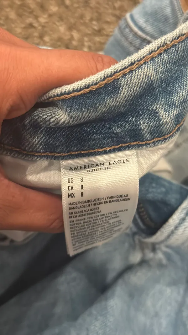 American Eagle Shorts Jean High-Rise - Image 3