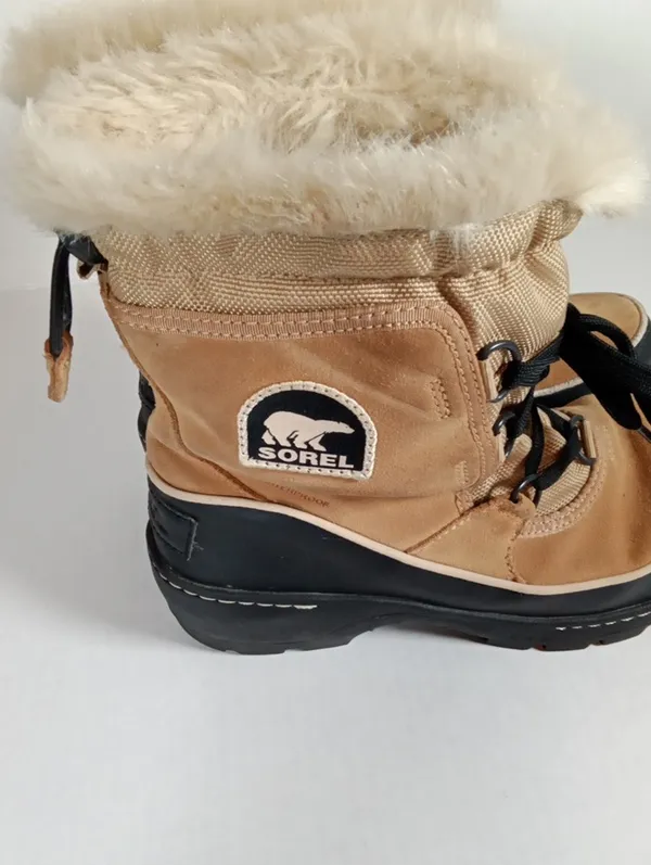 SOREL Womens Waterproof Low Ankle Boot Winter Gorpcore Hiking Snow Size 7 - Image 3
