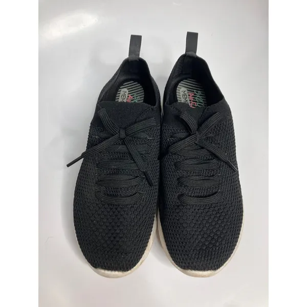Skechers Ultra Flex Sneakers Women 8 Black Good Air-Cooled Memory Foam knit - Image 2