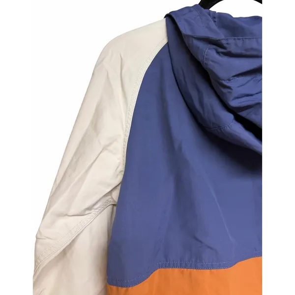 L.L.Bean Mountain Classic Anorak‎ Jacket Multi Teal Indigo Women's Size Small - Image 8