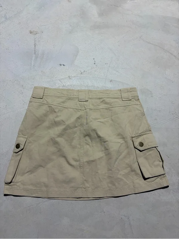Princess polly NWT Lydie Beige Cargo Mini skirt 8 - Image 4