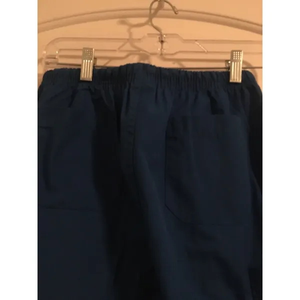 Dickies Women's Scrub Pants Nurse Medical Size Small Royal Blue - Image 7