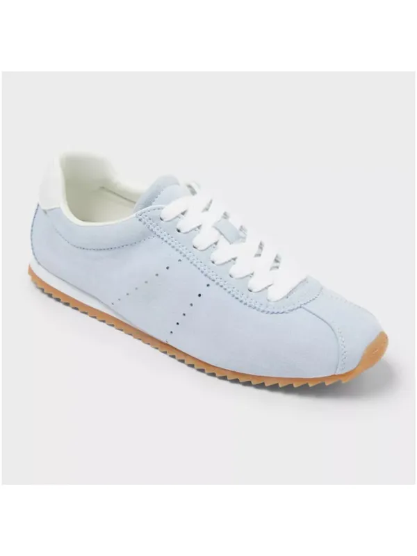 Universal Threads JoJo Suede Blue Sneakers Retro Boho It-Girl Size 11 NWT - Image 2