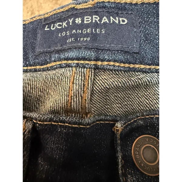 Lucky Brand Sweet Boot Jeans Size 2/26 Dark Wash Bootcut - Image 4