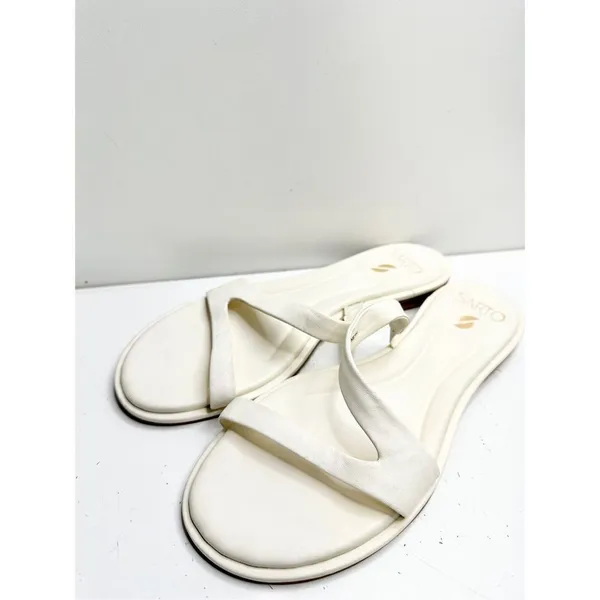Sarto by Franco Sarto Sandals Womens Size 8.5 Leather Gwyneth Slip On‎ Shoes - Image 4
