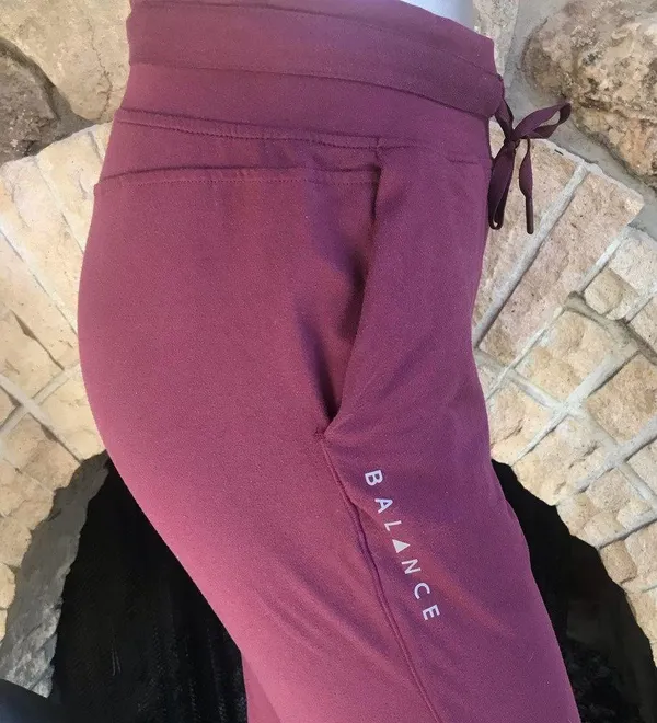 Balance Athletica Jogger Purple Soft High Waist Pants Women’s Size Medium - Image 4