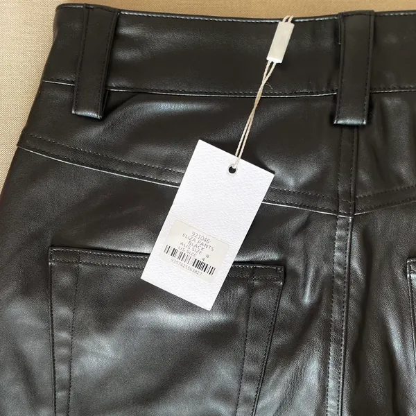Petal & Pup “Eliza” Leather Pants - Image 5